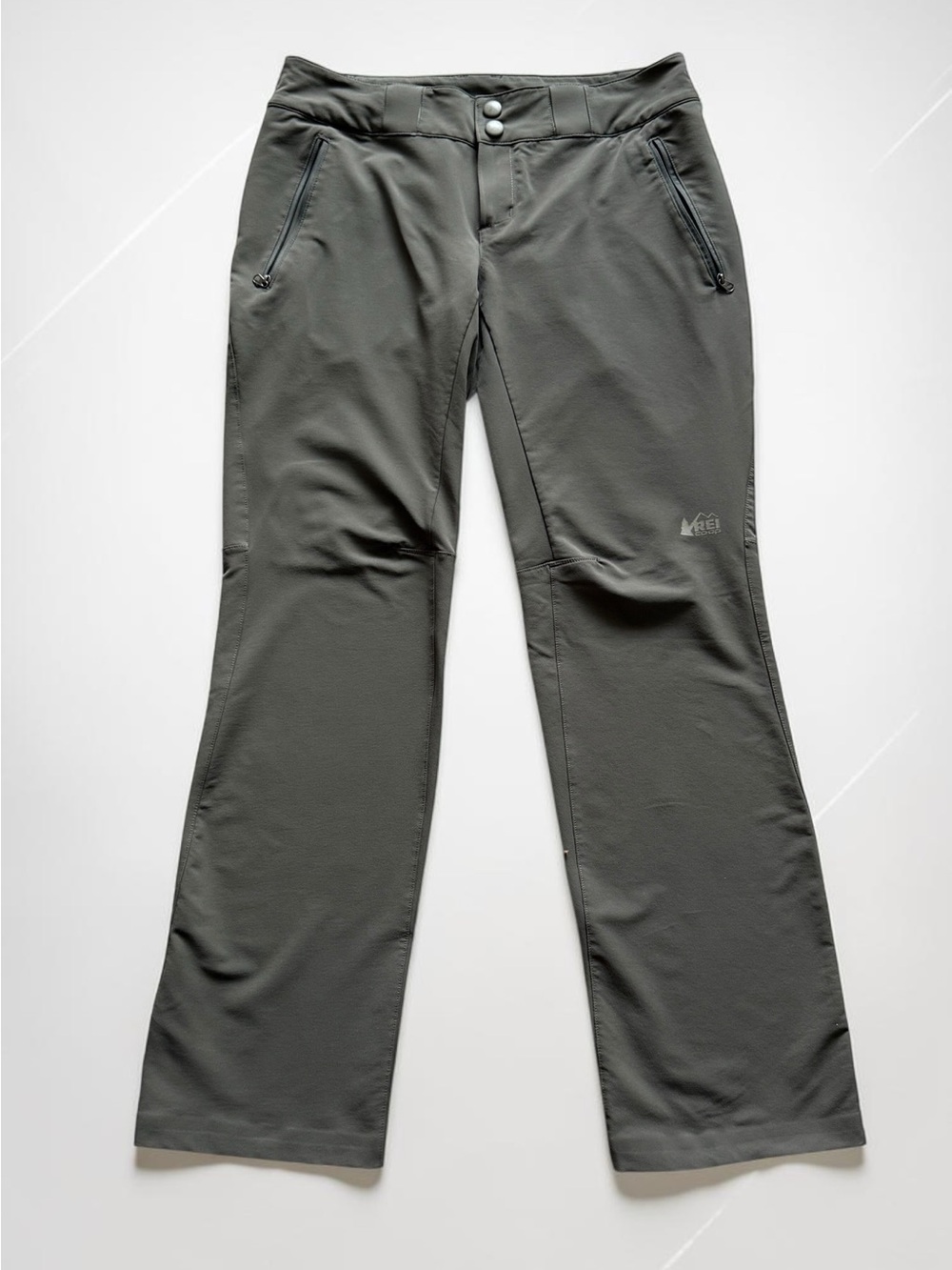 REI women 6 petite Gray Outdoor Stretch Pants